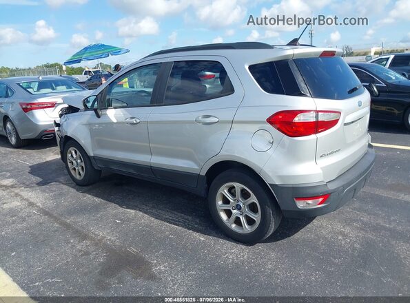 MAJ3S2GE9KC252910 2019 FORD ECOSPORT Silver Задня ліва чверть