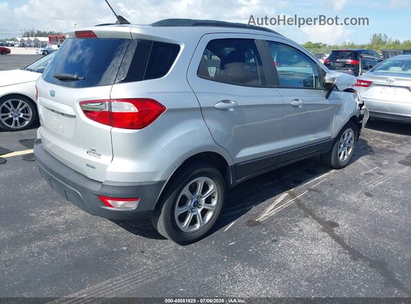 MAJ3S2GE9KC252910 2019 FORD ECOSPORT Silver Задня права чверть