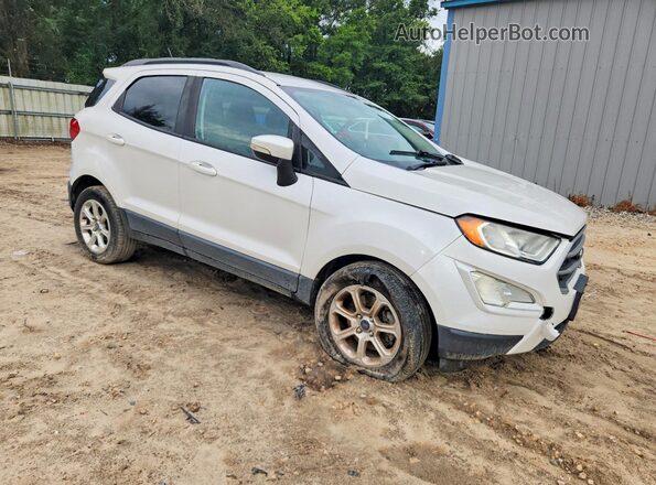 MAJ3S2GE9KC263891 2019 FORD ECOSPORT White Przód prawy
