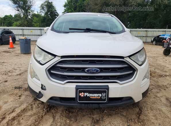 MAJ3S2GE9KC263891 2019 FORD ECOSPORT White Widok z przodu