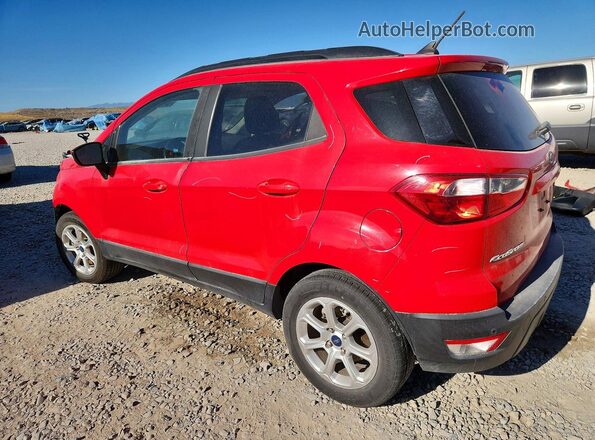MAJ3S2GE9KC304455 2019 FORD ECOSPORT Red Trasero izquierdo