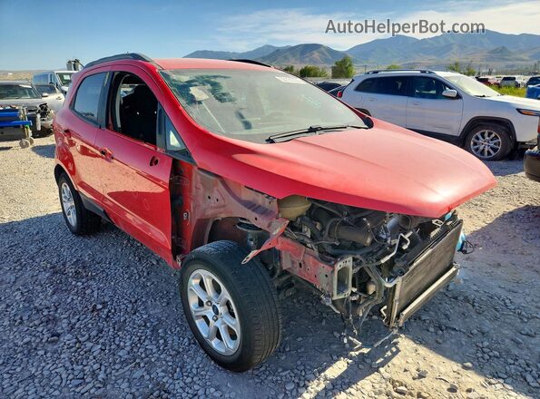 MAJ3S2GE9KC304455 2019 FORD ECOSPORT Red Delantero derecho