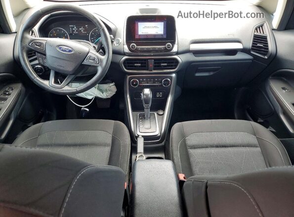 MAJ3S2GE9KC304729 2019 FORD ECOSPORT Black წინა პანელის ხედი