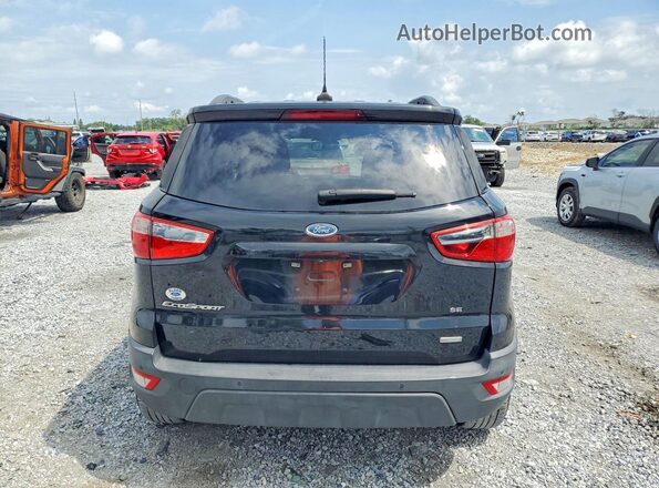MAJ3S2GE9KC304729 2019 FORD ECOSPORT Black უკანა ხედი