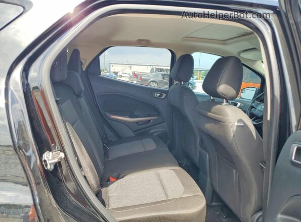MAJ3S2GE9KC304729 2019 FORD ECOSPORT Black უკანა სალონის ხედი