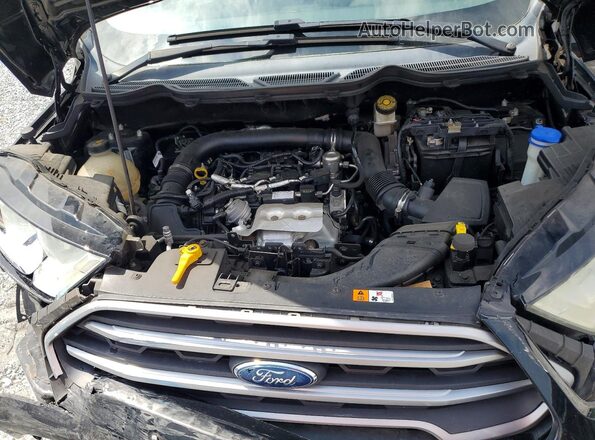 MAJ3S2GE9KC304729 2019 FORD ECOSPORT Black ძრავის განყოფილების ხედი