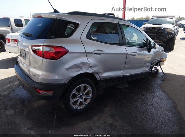 MAJ3S2GE9KC309168 2019 FORD ECOSPORT Серебряный Задняя правая четверть