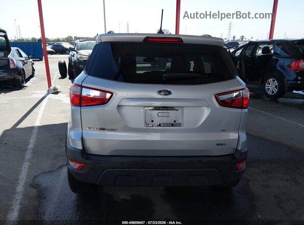 MAJ3S2GE9KC309168 2019 FORD ECOSPORT Серебряный 