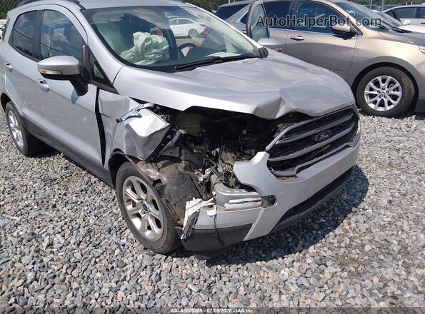 MAJ3S2GE9LC315036 2020 FORD ECOSPORT Silver წინა ხედი