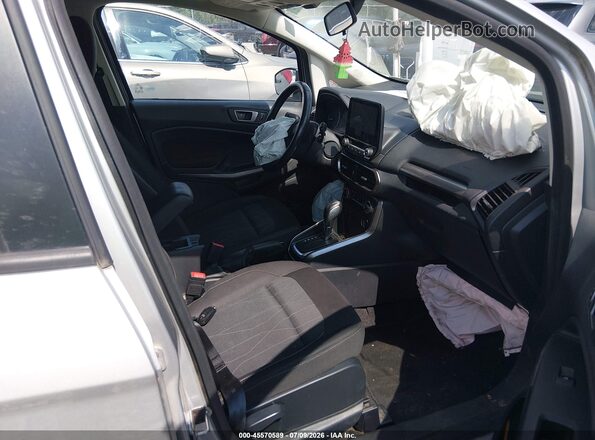 MAJ3S2GE9LC315036 2020 FORD ECOSPORT Silver წინა სალონის ხედი