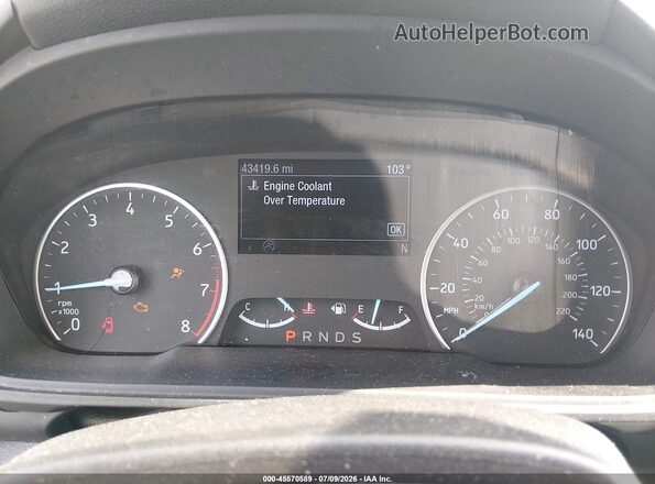 MAJ3S2GE9LC315036 2020 FORD ECOSPORT Silver უკანა სავარძლების ხედი
