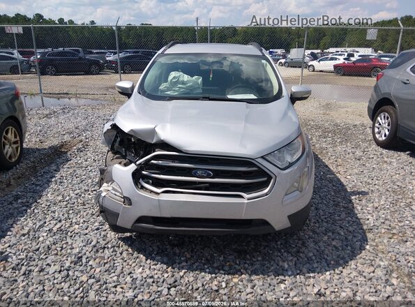 MAJ3S2GE9LC315036 2020 FORD ECOSPORT Silver ხელსაწყოთა პანელის ხედი
