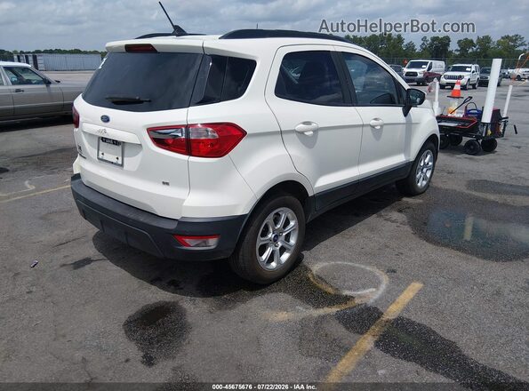 MAJ3S2GE9MC395553 2021 FORD ECOSPORT White Trasero derecho