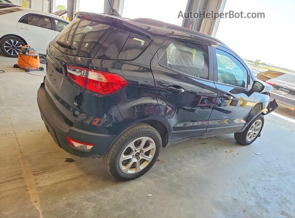 MAJ3S2GE9MC398260 2021 FORD ECOSPORT Черный Задняя правая четверть