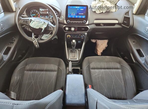 MAJ3S2GE9MC398260 2021 FORD ECOSPORT Черный Вид панели приборов
