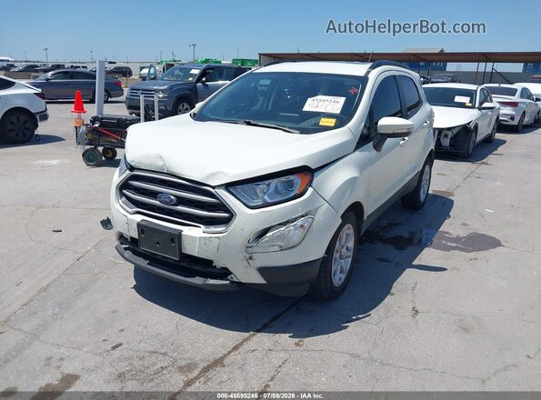 MAJ3S2GE9MC439972 2021 FORD ECOSPORT White Przód lewy