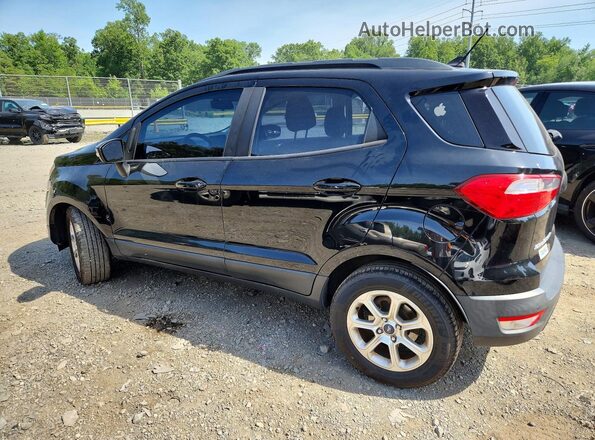 MAJ3S2GEXKC255329 2019 FORD ECOSPORT Black Հետևի ձախ