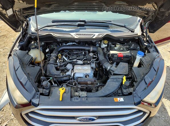 MAJ3S2GEXKC255329 2019 FORD ECOSPORT Black Շարժիչի բաժամունքի տեսք