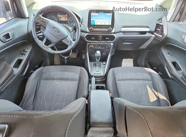 MAJ3S2GEXKC255329 2019 FORD ECOSPORT Black Առջևի վահանակի տեսք