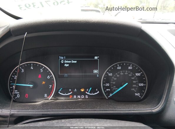 MAJ3S2GEXKC269425 2019 FORD ECOSPORT Blue Vista de los asientos traseros