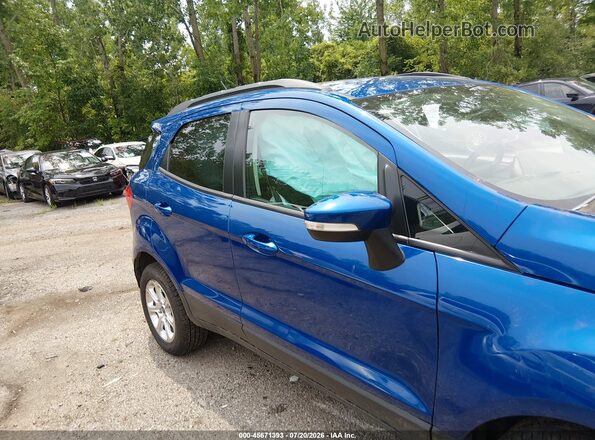 MAJ3S2GEXKC269425 2019 FORD ECOSPORT Blue Vista interior trasera