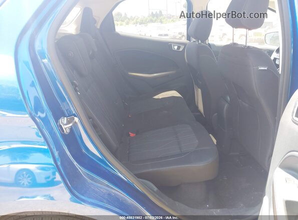MAJ3S2GEXKC287245 2019 FORD ECOSPORT Blue VIN sticker view