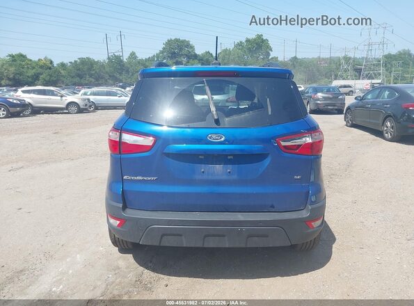 MAJ3S2GEXKC287245 2019 FORD ECOSPORT Blue 