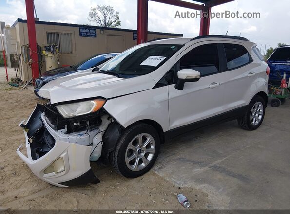 MAJ3S2GEXLC311402 2020 FORD ECOSPORT Белый Передняя левая четверть