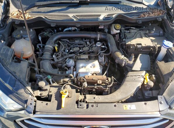 MAJ3S2GEXLC358896 2020 FORD ECOSPORT Gray Widok wnętrza z tyłu
