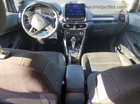 MAJ3S2GEXLC358896 2020 FORD ECOSPORT Gray Widok deski rozdzielczej