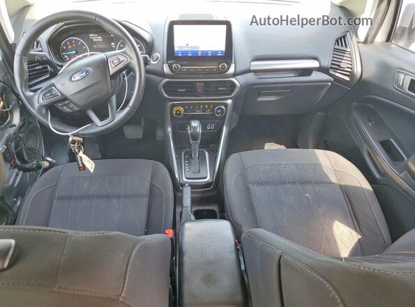 MAJ3S2GEXLC368151 2020 FORD ECOSPORT Silver Dashboard view