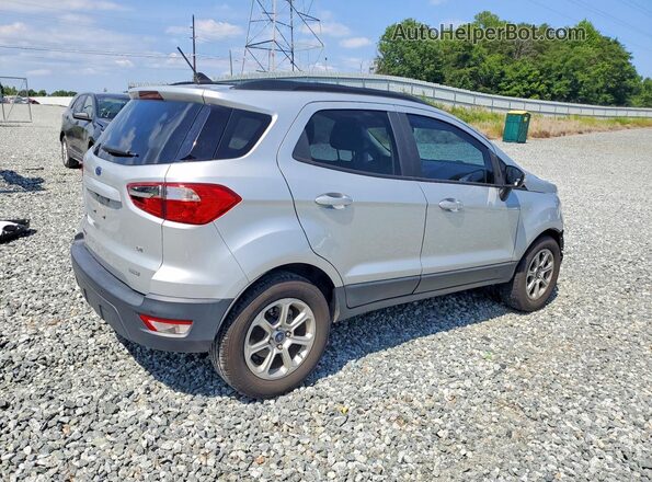 MAJ3S2GEXLC368151 2020 FORD ECOSPORT Silver Rear right