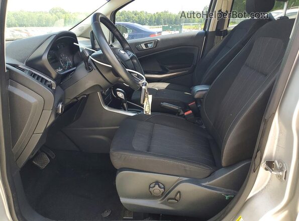 MAJ3S2GEXLC368151 2020 FORD ECOSPORT Silver Front interior view