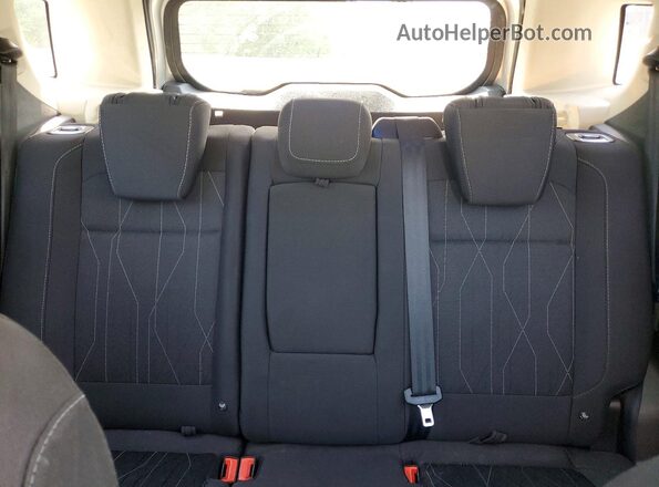 MAJ3S2GEXLC368151 2020 FORD ECOSPORT Silver Rear seats view