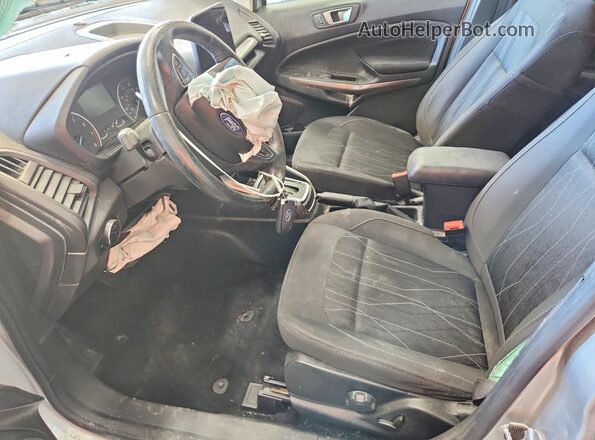 MAJ3S2GEXLC390716 2020 FORD ECOSPORT Silver წინა სალონის ხედი