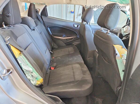 MAJ3S2GEXLC390716 2020 FORD ECOSPORT Silver უკანა სავარძლების ხედი