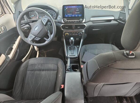 MAJ3S2GEXMC426017 2021 FORD ECOSPORT Gray წინა პანელის ხედი