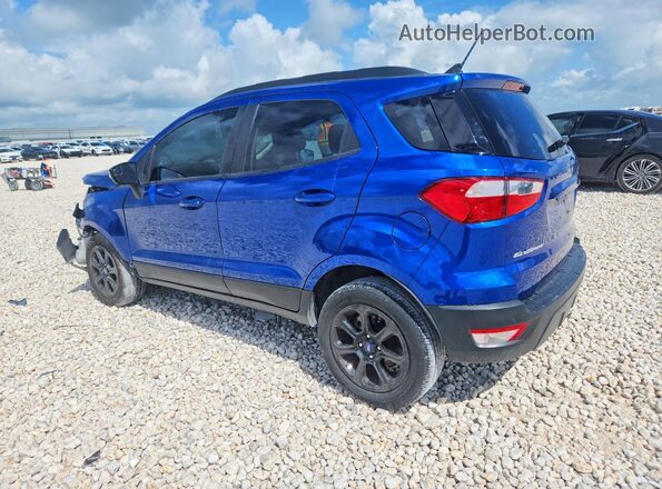 MAJ3S2GEXMC451922 2021 FORD ECOSPORT Синий Задняя левая четверть