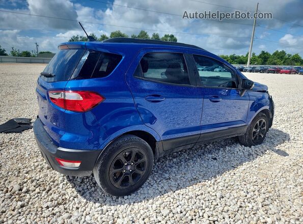 MAJ3S2GEXMC451922 2021 FORD ECOSPORT Синий Задняя правая четверть