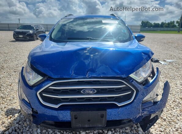 MAJ3S2GEXMC451922 2021 FORD ECOSPORT Синий Вид спереди
