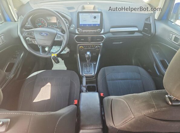 MAJ3S2GEXMC451922 2021 FORD ECOSPORT Синий Вид панели приборов