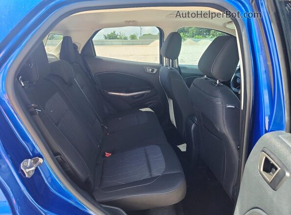 MAJ3S2GEXMC451922 2021 FORD ECOSPORT Синий Вид задней части салона