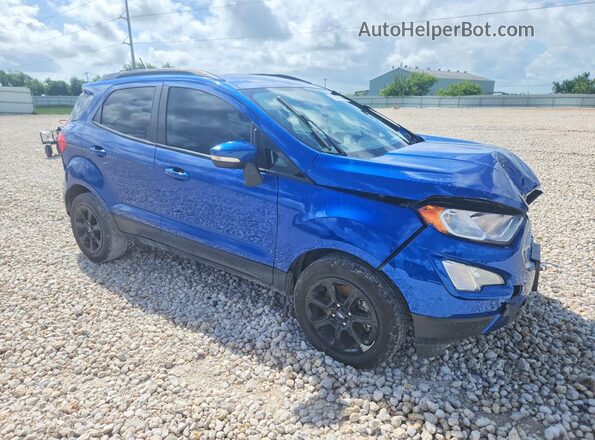 MAJ3S2GEXMC451922 2021 FORD ECOSPORT Синий Передняя правая четверть