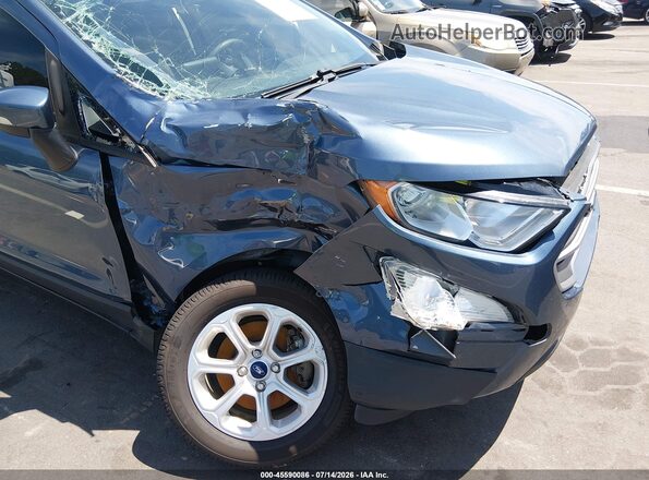 MAJ3S2GEXMC453413 2021 FORD ECOSPORT Blue Vista frontal