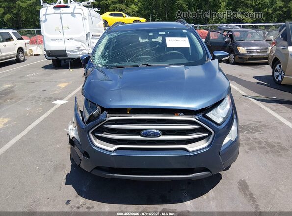 MAJ3S2GEXMC453413 2021 FORD ECOSPORT Blue Vista del cuadro de instrumentos