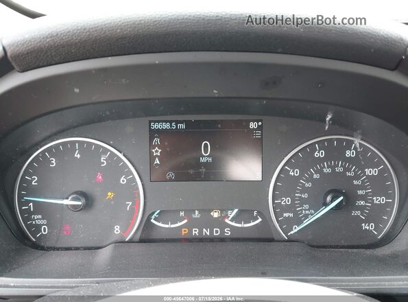 MAJ3S2KE1KC261656 2019 FORD ECOSPORT Red Вид задніх сидінь