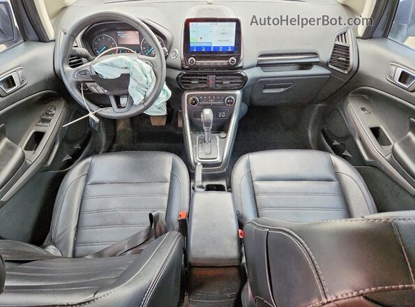 MAJ3S2KE1MC439570 2021 FORD ECOSPORT Серый Вид панели приборов