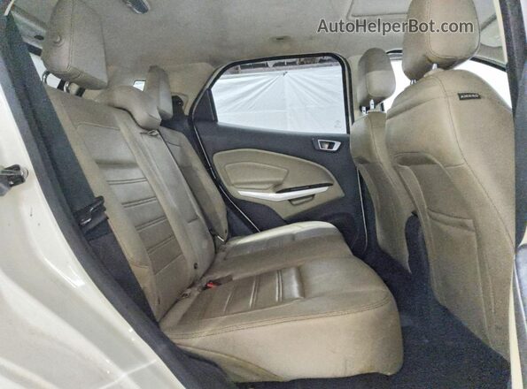 MAJ3S2KE3LC315766 2020 FORD ECOSPORT White Вид задньої частини салону