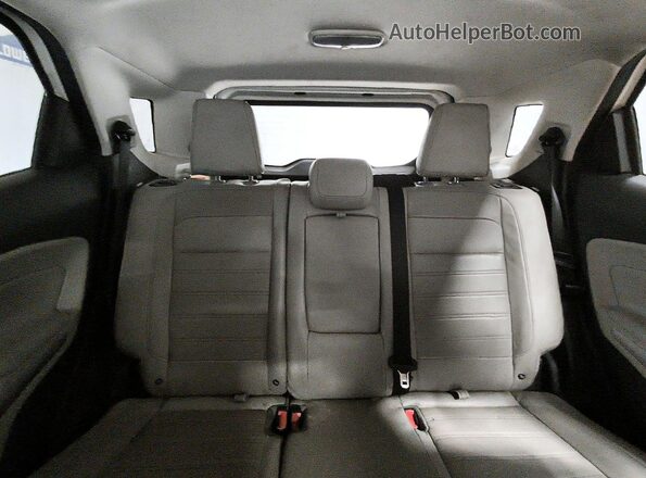 MAJ3S2KE3LC315766 2020 FORD ECOSPORT White Вид задніх сидінь