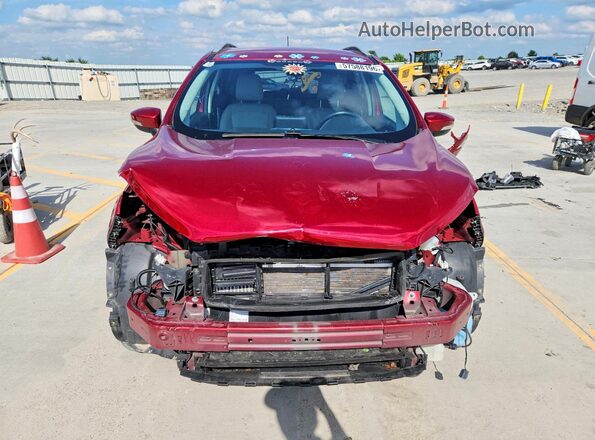 MAJ3S2KE4LC312410 2020 FORD ECOSPORT Red Widok z przodu